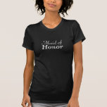Trauzeugin-Schwarz-weiße T - Shirts<br><div class="desc">Trauzeugin-Schwarz-weiße elegante T - Shirts</div>