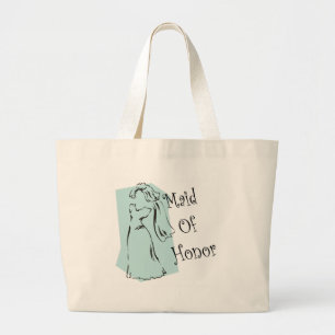Trauzeugin-Taschen-Tasche Jumbo Stoffbeutel