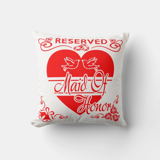 Trauzeugin Wedding Cushion Kissen (Vorderseite)