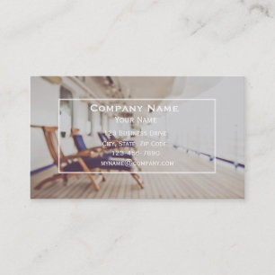 Travel Agent Business Card Visitenkarte