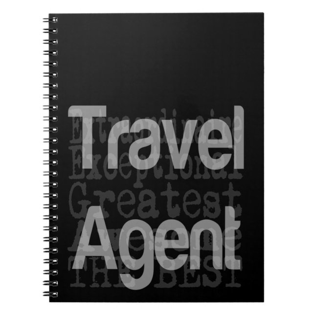 Travel Agent Extraordinaire Notizblock (Vorderseite)