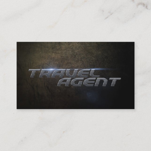Travel Agent Visitenkarte (Vorderseite)