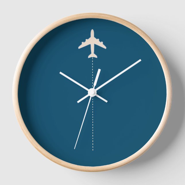 TRAVEL AIRPLANE WITH DOTTED UHR (Vorderseite)