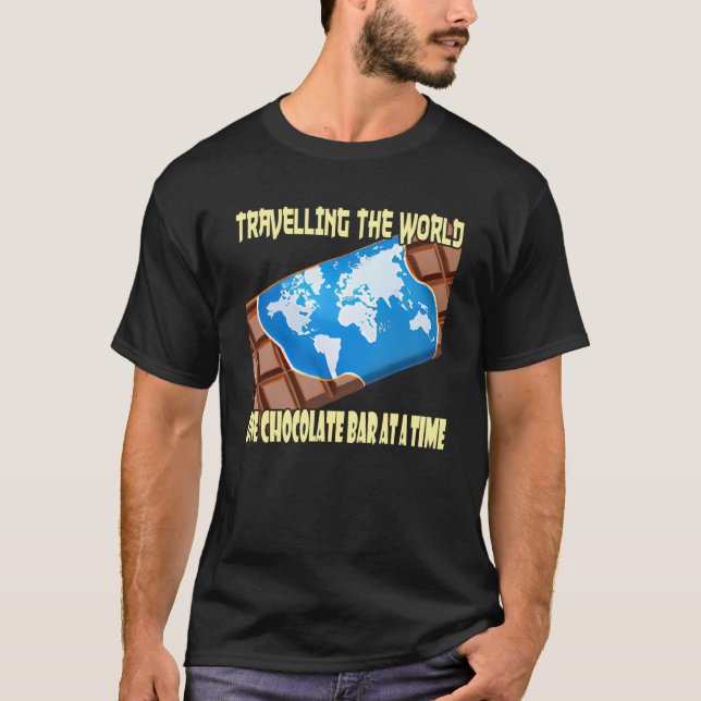 Travel and Chocolate T-Shirt (Vorderseite)