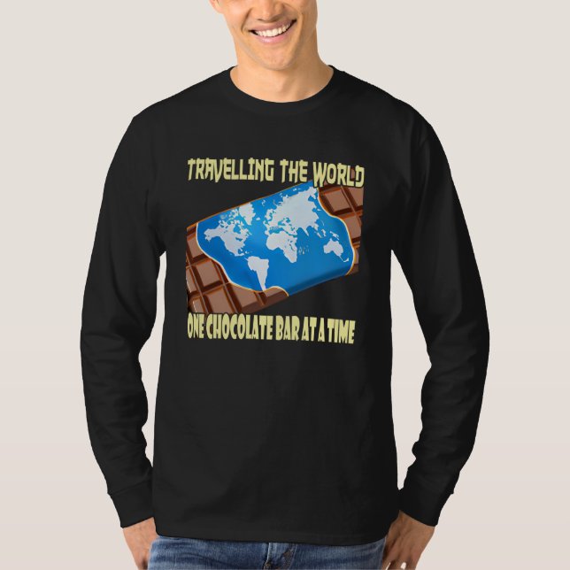 Travel and Chocolate T-Shirt (Vorderseite)