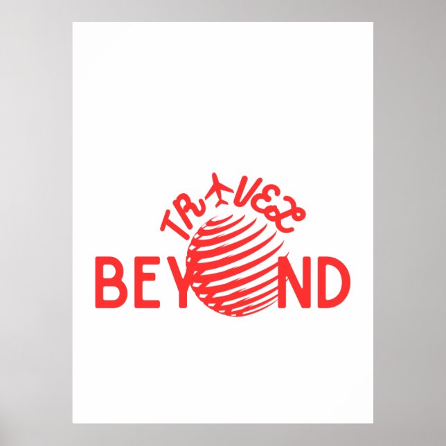 Travel beyond poster (Vorne)