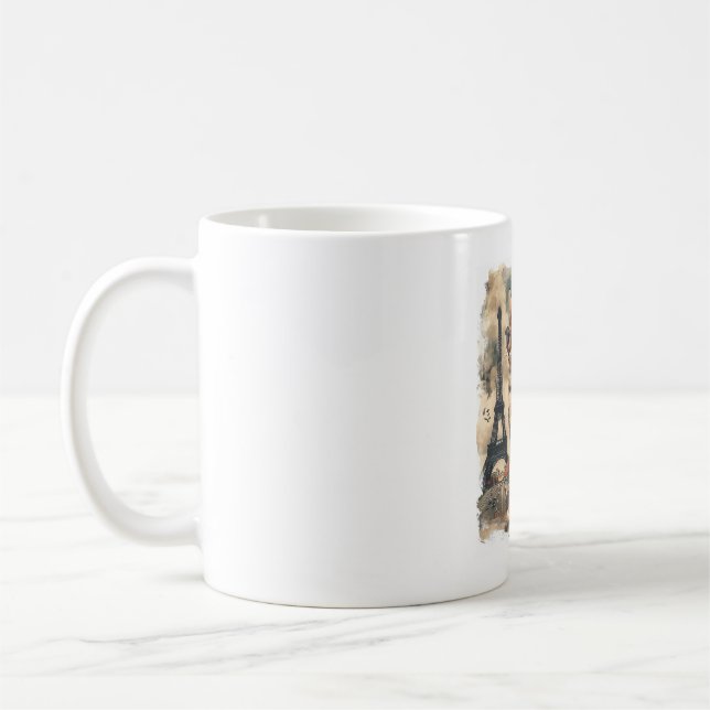 Travel Buddy Cat Kaffeetasse (Links)