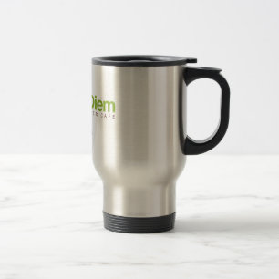 Travel Coffee Mug mit Logo - Kava Diem Café Reisebecher