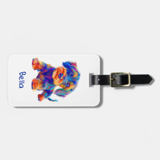 Travel Dog, coloured, cute,  Gepäckanhänger