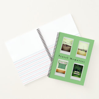 Travel Foto Journal Spiral Notebook Notizbuch