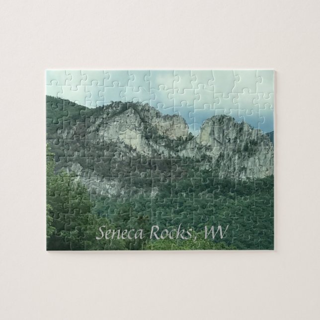 Travel Fotografy Seneca Rocks WV Puzzles (Horizontal)
