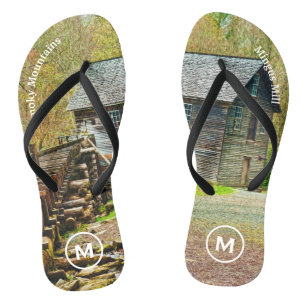 Travel Fotografy Smoky Mountain Mingus Mill Flip Flops