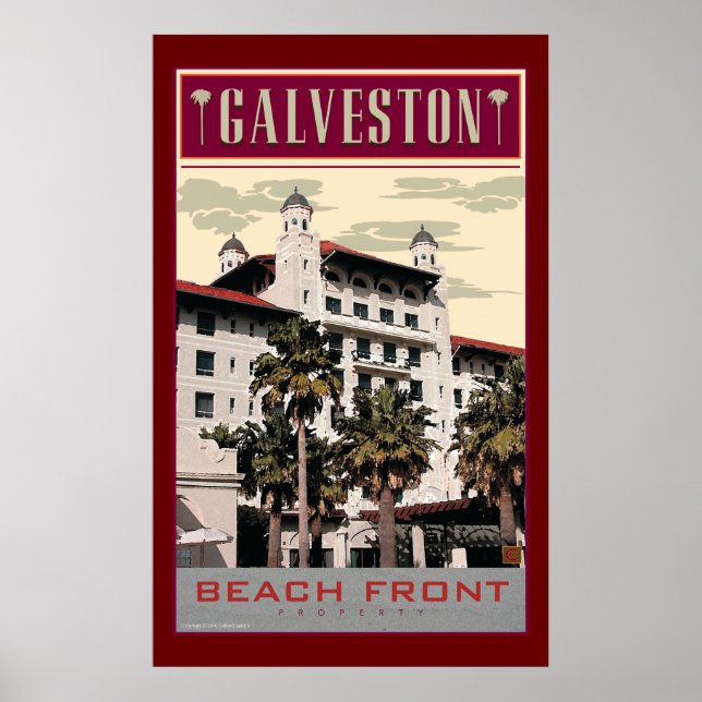 TRAVEL-Galveston Poster (Vorne)