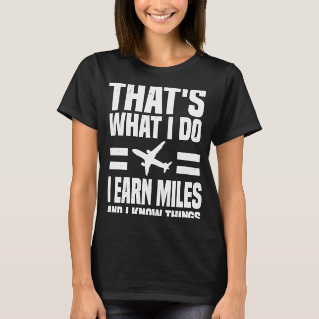 Travel Hacker Costume Travel Hacking T-Shirt (Vorderseite)