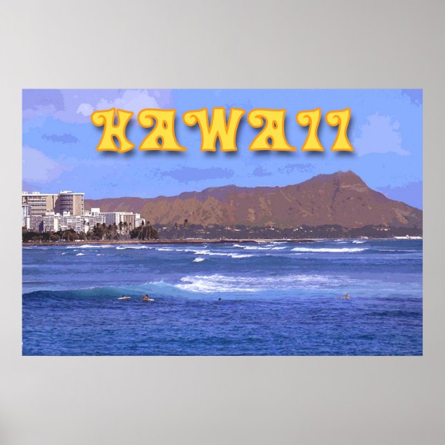 Travel Hawaii Poster (Vorne)
