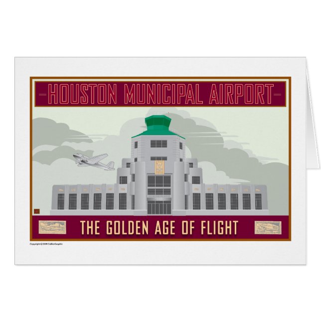 TRAVEL-Houston Municipal Airport (Vorderseite (Horizontal))