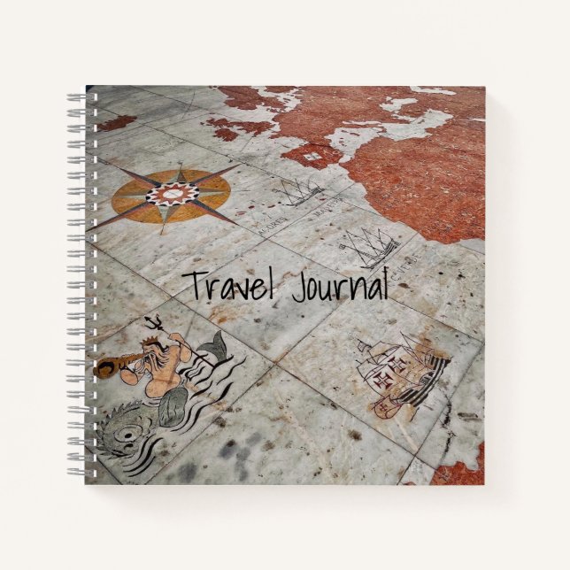 Travel Journal Explorer Notizbuch (Vorderseite)