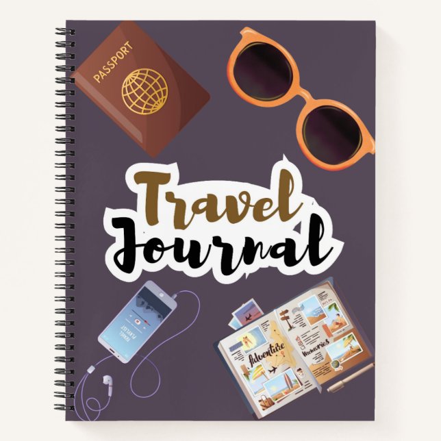 Travel Journal Notizbuch (Vorderseite)