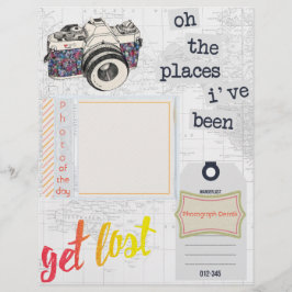 Travel Journal "Picture of the Day" HorizontalPage