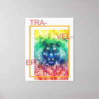 Travel Jungle Wild Tiger Tropical Blätter