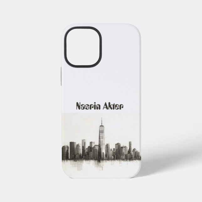 Travel lover personalize your name iPhone hülle (Rückseite)