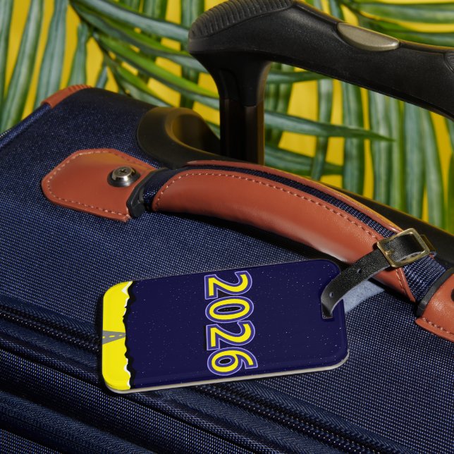 Travel Luggage Tag Gepäckanhänger (Vorderseite Insitu 3)