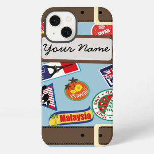 Travel Luggage with Stickers iPhone 6 Case Hülle