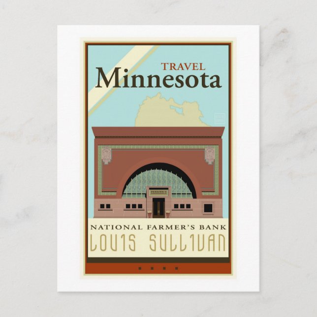 Travel Minnesota Postkarte (Vorderseite)