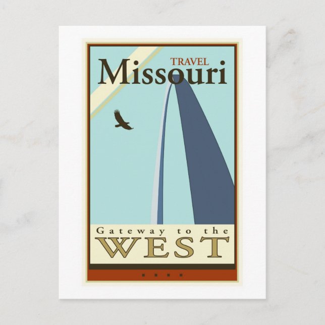 Travel Missouri Postkarte (Vorderseite)
