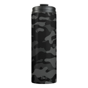 Travel Mug Black Camouflage Vater Thermal Tumbler Thermosbecher