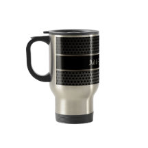 Travel Mug - Carbon Stainless Black