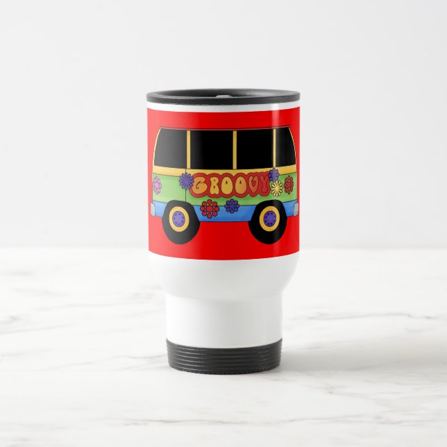 Travel Mug - Groovy Dienstag Reisebecher (Mittel)
