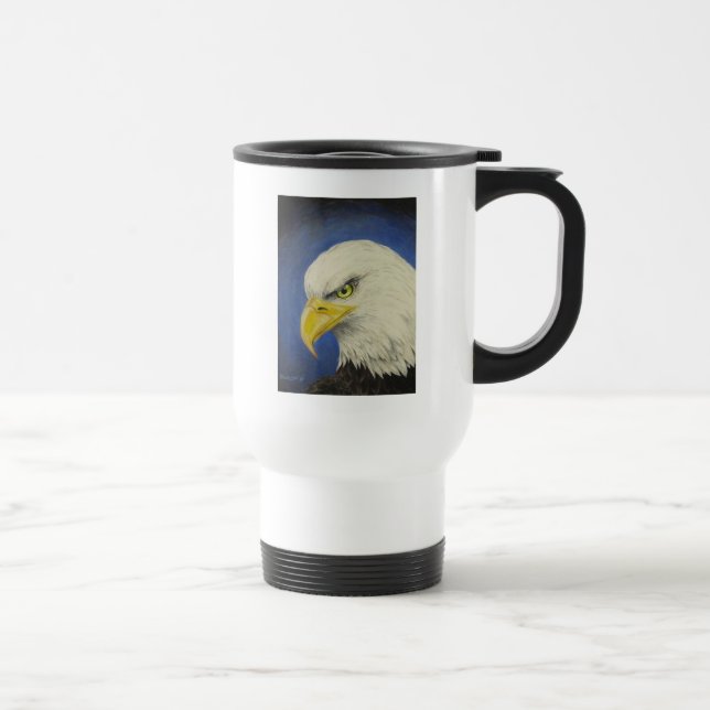 Travel Mug mit Eagle von Greggs Deep Colors Reisebecher (Rechts)