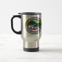 Travel Mug mit Kanu Trails Training Patches