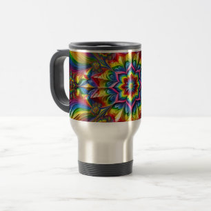 Travel Mug mit LGBTQ-Farbdesign Reisebecher
