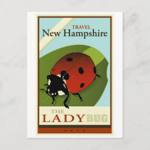 Travel New Hampshire Postkarte