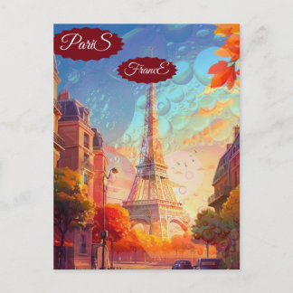 Travel Postcard Art Vintage Reisen Nizza Postkarte