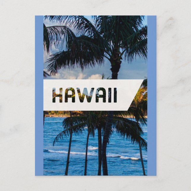 Travel Postcard - Hawaii Postkarte (Vorderseite)