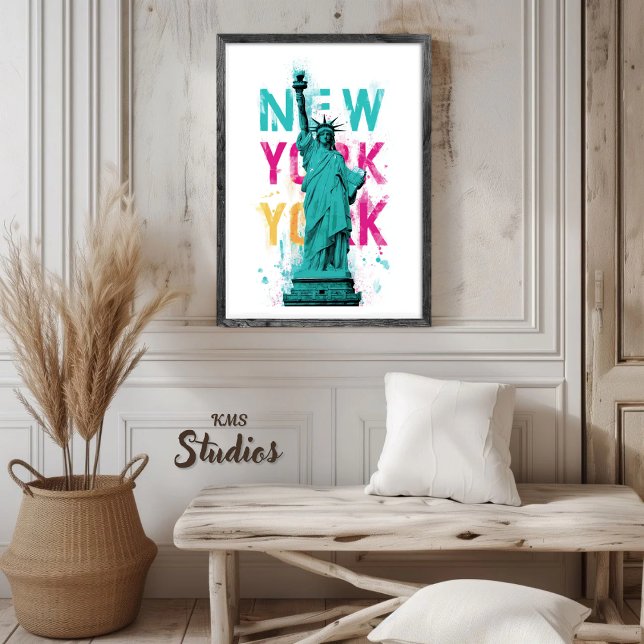 Travel Poster | New York USA  Wallart | Home Deco (Von Creator hochgeladen)