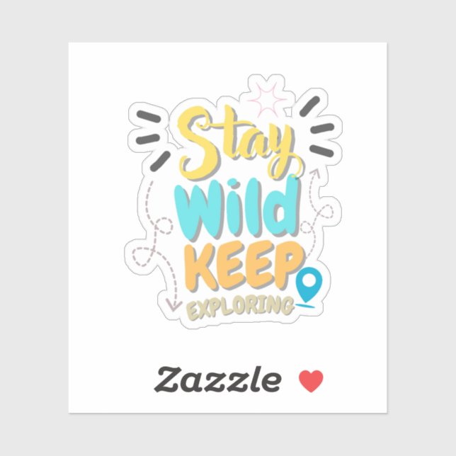 Travel Quote sticker  (Blatt)