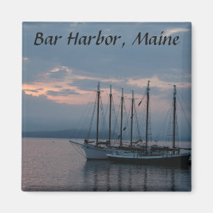 Travel Souvenir Magnet Bar Harbour Maine