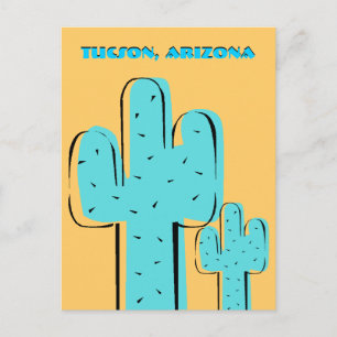 Travel Souvenir Postkarten Saguaro Cactus Tucson A
