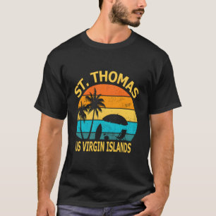 Travel St Thomas Us Jungfrau Islands Vacation Souv T-Shirt