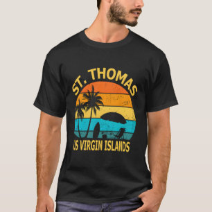 Travel St Thomas Us Jungfrau Islands Vacation Souv T-Shirt