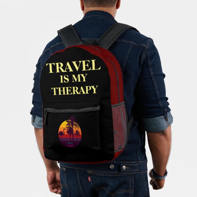 TRAVEL Therapiedesign Bedruckter Rucksack (Insitu (Modell))