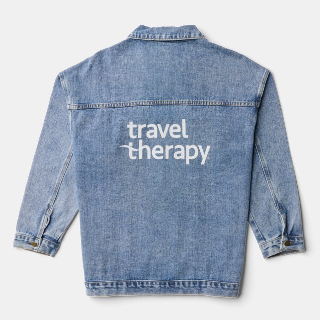Travel Therapy Coat Denim Jacket Jeansjacke (Rückseite)