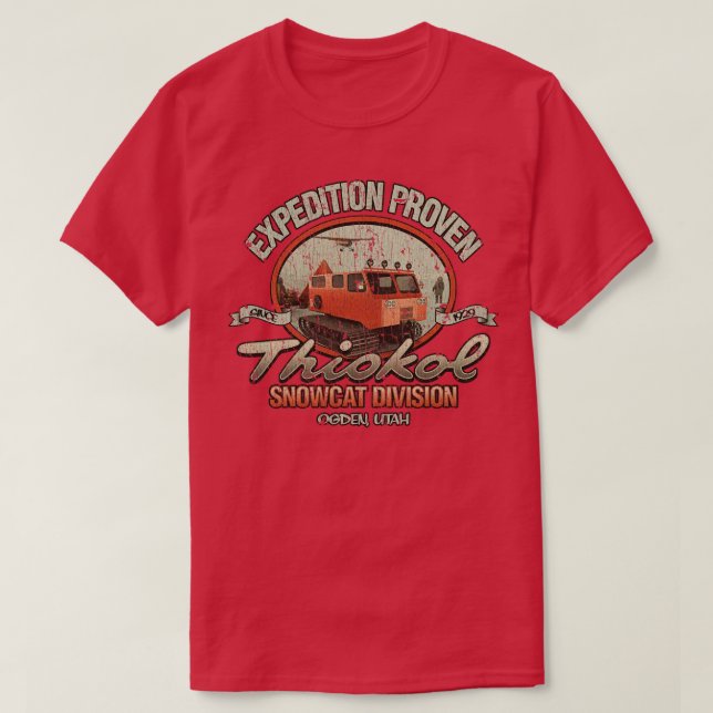 Travel Thiokol Snowcat Division 1929 T-Shirt (Design vorne)