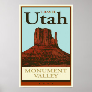 Travel Utah Poster