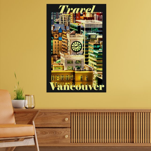 Travel Vancouver, BC, Canada Poster (Wohnzimmer 2)