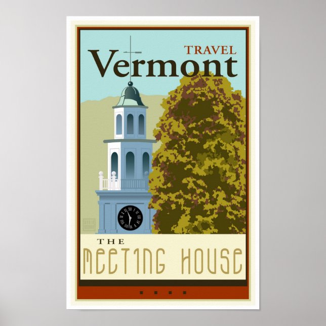 Travel Vermont Poster (Vorne)